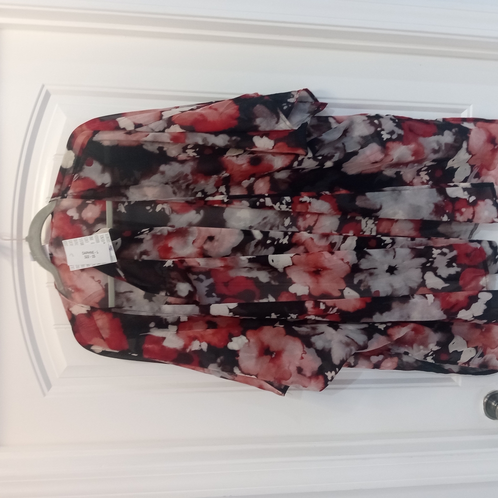 Floral Sheer Kimono